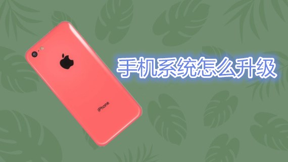 手机系统怎么升级