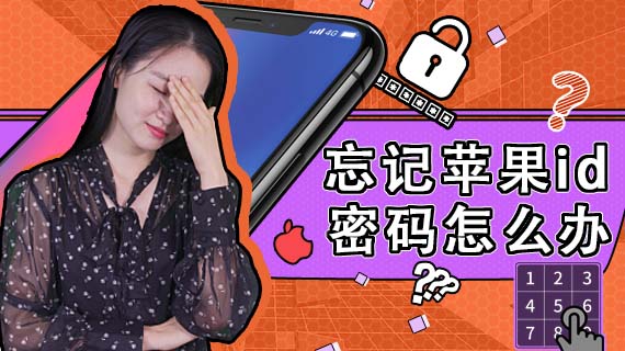 忘记苹果id密码怎么办