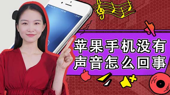 苹果手机没有声音怎么回事