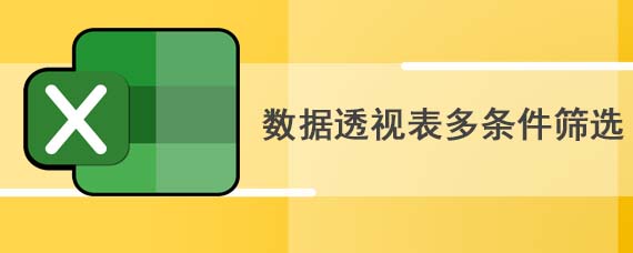 数据透视表多条件筛选