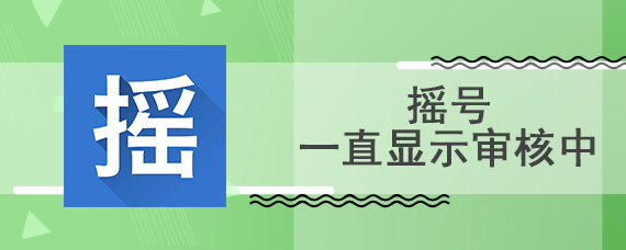 摇号一直显示审核中