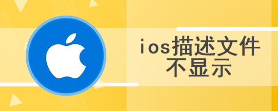 ios描述文件不显示