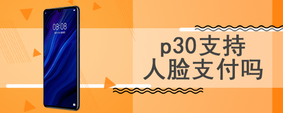 p30支持人脸支付吗