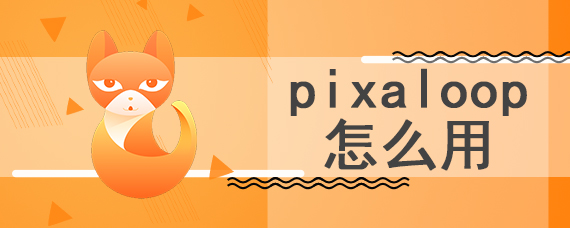pixaloop怎么用