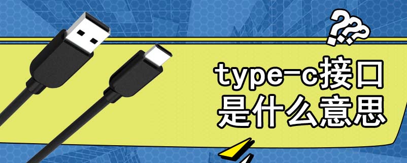 type-c接口是什么意思