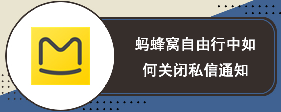 蚂蜂窝自由行中如何关闭私信通知