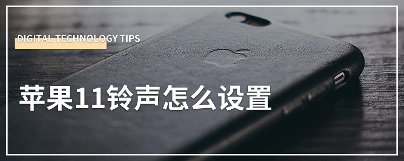 苹果11铃声怎么设置