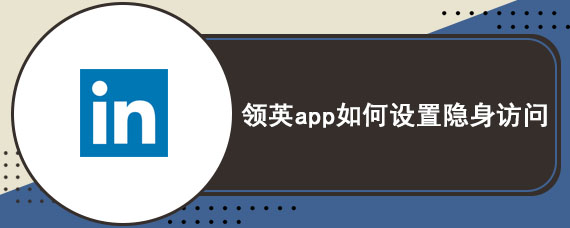 领英app如何设置隐身访问