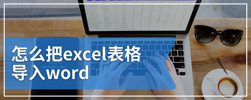 怎么把excel表格导入word