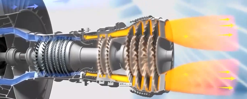 飞机发动机里空气比油还重要？3D动画演示过程，看完涨知识