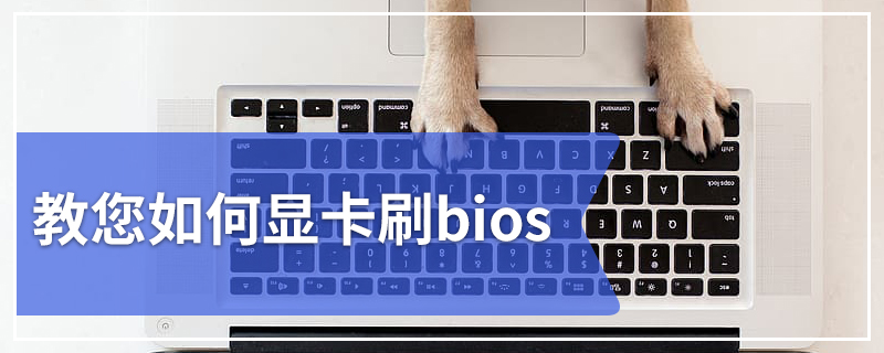 教您如何显卡刷bios