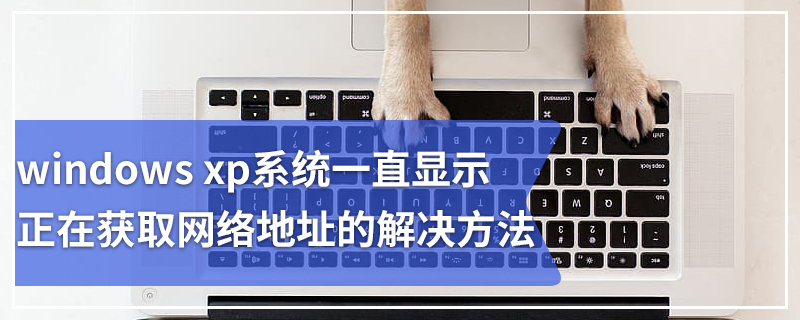 windows xp系统一直显示正在获取网络地址的解决方法