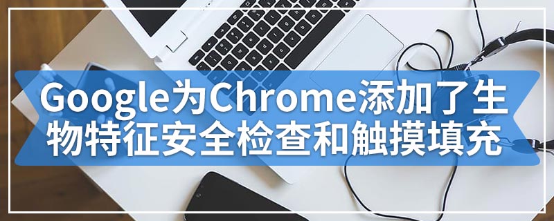 Google为Chrome添加了生物特征安全检查和触摸填充