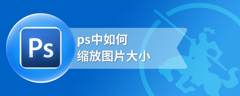 ps中如何缩放图片大小