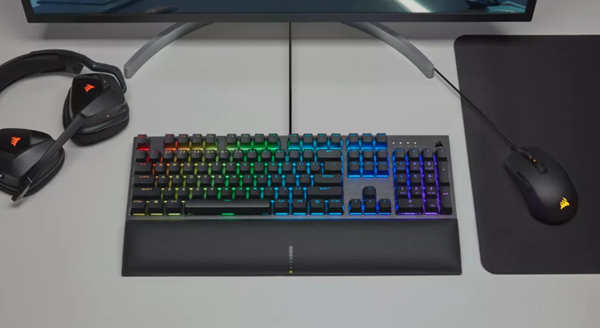 海盗船K60 RGB Pro SE评测