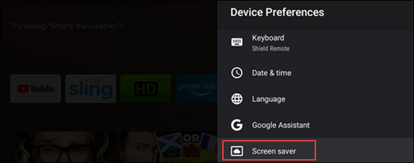 如何在Android TV上更改屏幕保护程序(5)