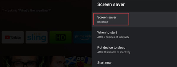 如何在Android TV上更改屏幕保护程序(6)
