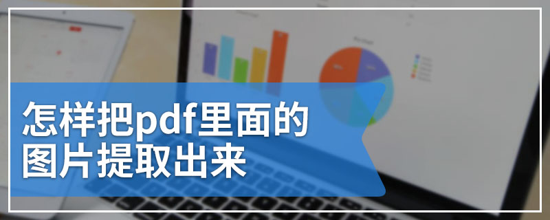 怎样把pdf里面的图片提取出来