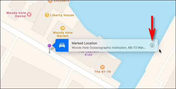 如何在Apple Maps中查找经度和纬度(4)