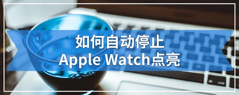 如何自动停止Apple Watch点亮