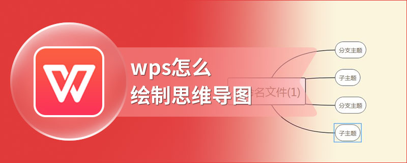 wps怎么绘制思维导图