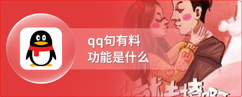 qq句有料功能是什么