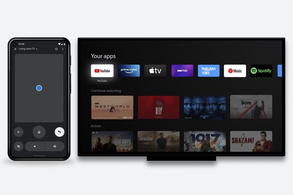 Google TV的新应用在iOS应用商店上架 可将移动设备作为遥控器使用