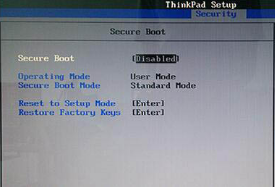 Thinkpad笔记本u盘装系统时无法UEFI启动进入pe怎么解决(2)