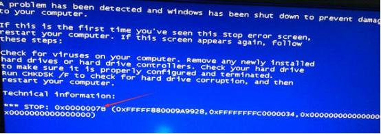 出现蓝屏代码0x0000007b的原因及解决办法
