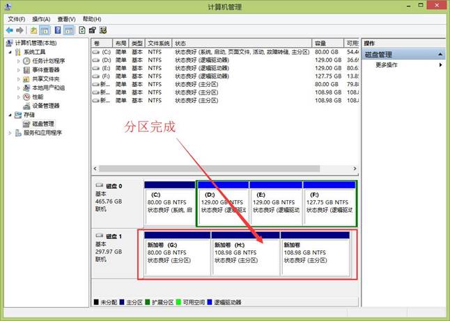 win8系统分区的方法介绍(12)