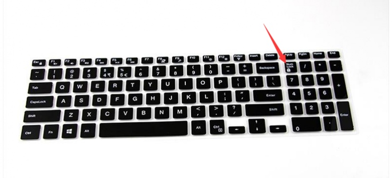 华硕笔记本键盘字母变数字(1)