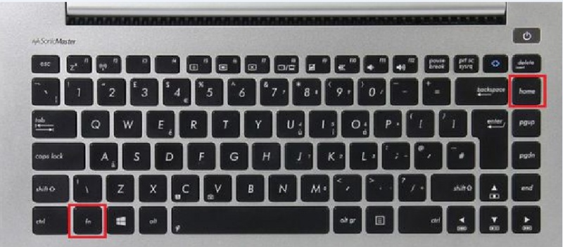 华硕笔记本键盘字母变数字(2)