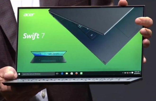 宏碁发布新一代Swift7超极本：获世界最薄笔记本称号