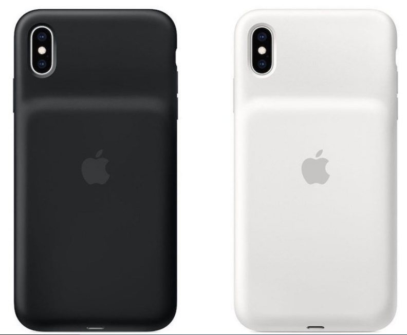 苹果发布适用于iPhone XS与iPhone X智能电池壳