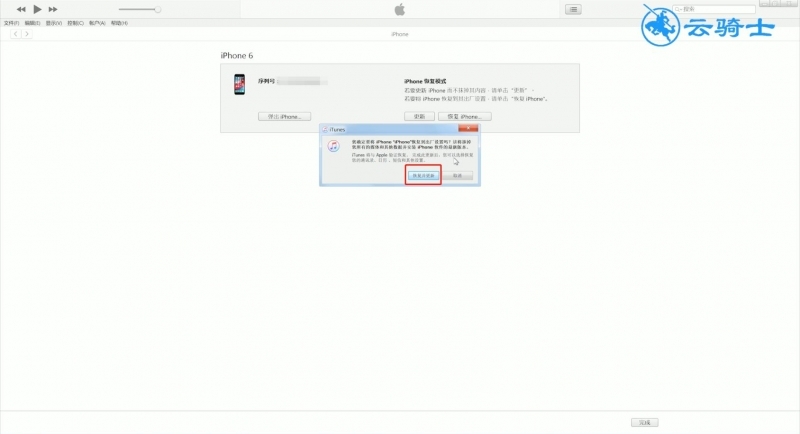 苹果6s开机密码忘记了怎么办(11)