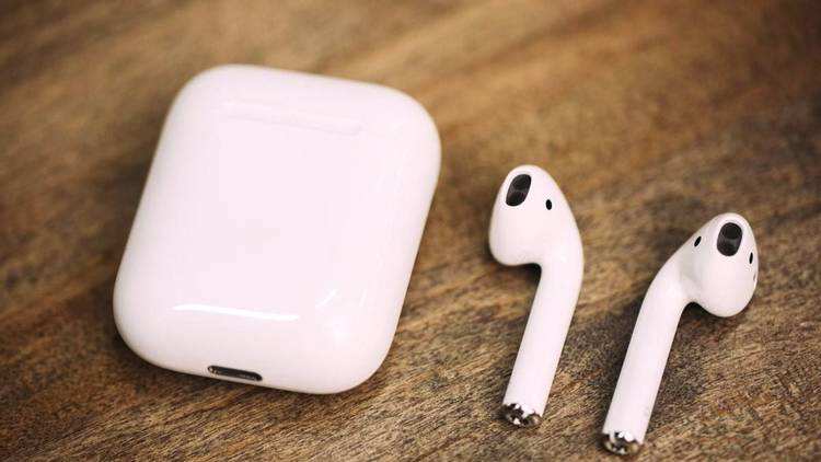 airpods2后面的圆按钮