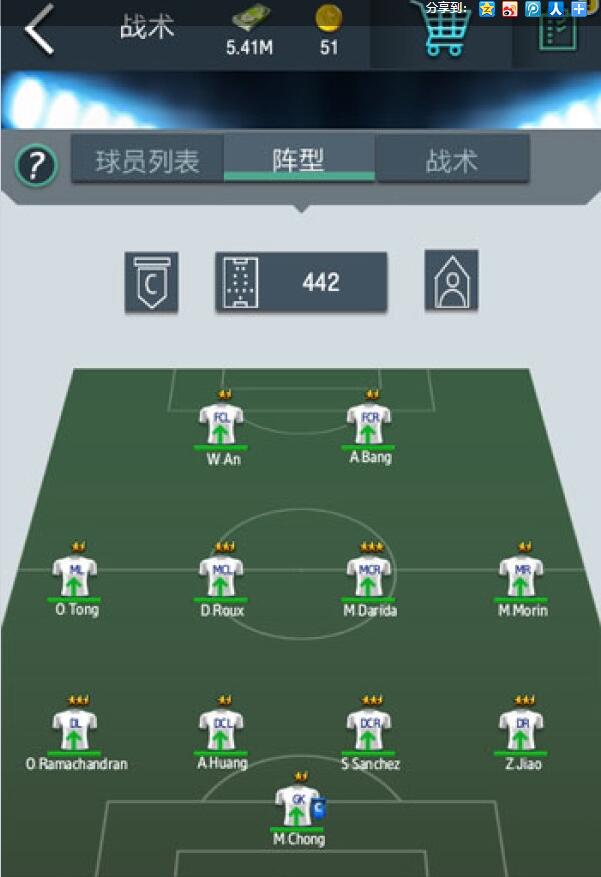 梦幻足球经理出现频率最高阵容有哪些