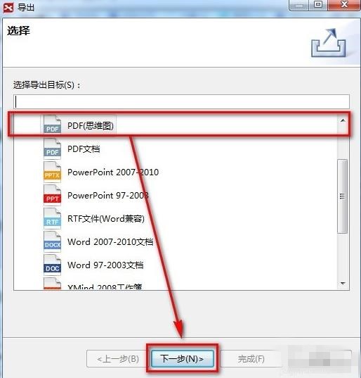 Xmind怎样导出为PDF或图片(1)