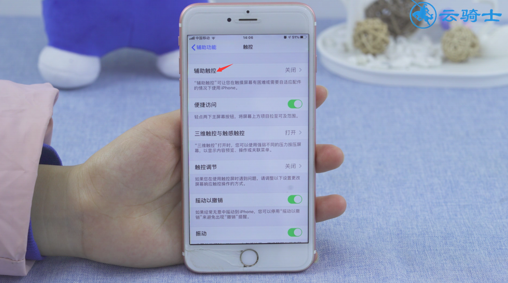 ios13辅助触控在哪里(3)