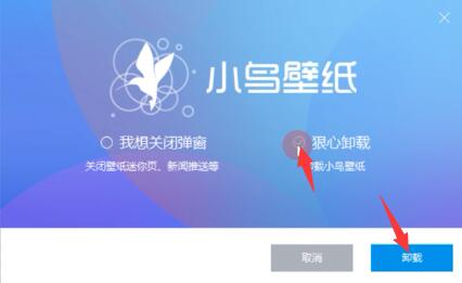 win10如何删除小鸟壁纸(4)