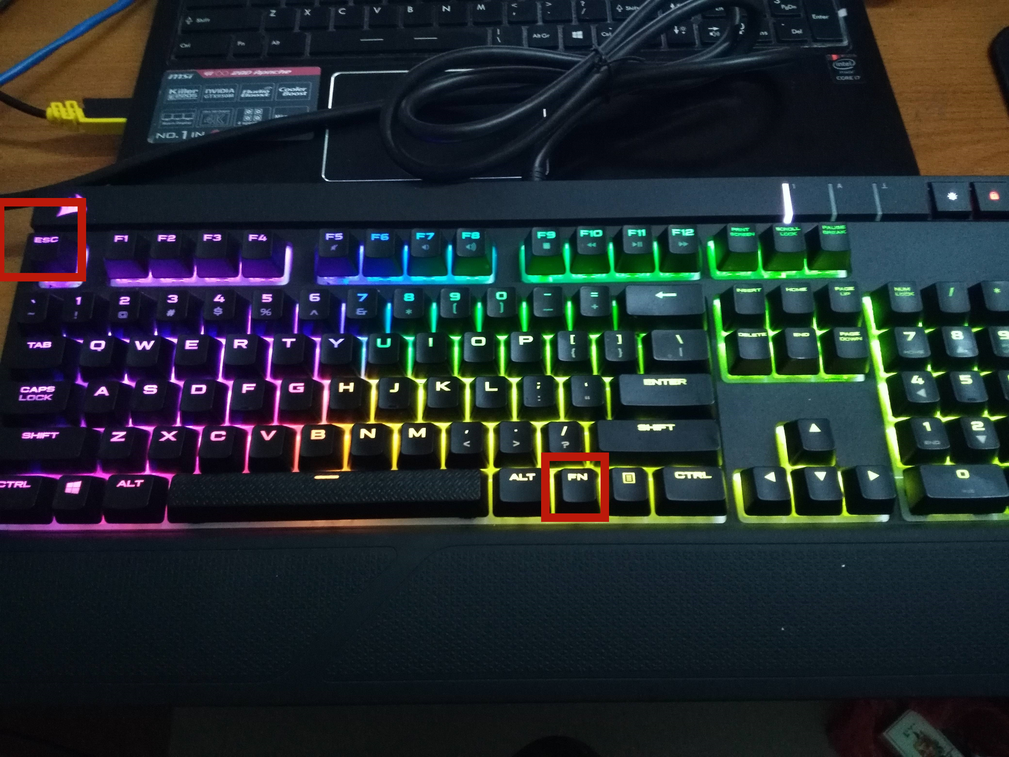 键盘怎么调灯光(2)