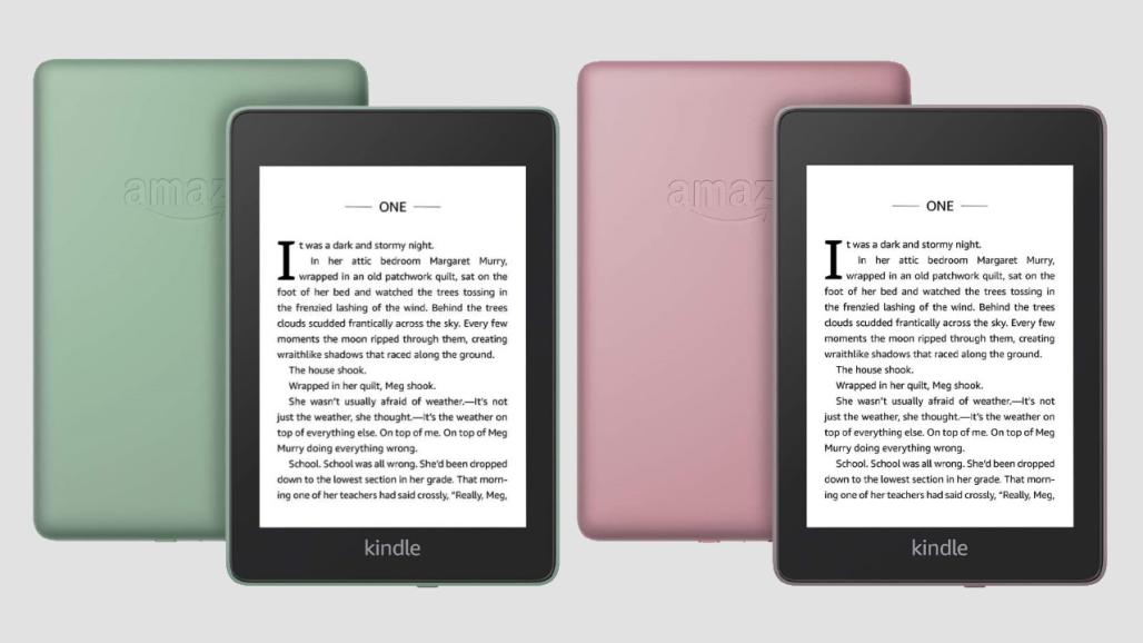 亚马逊为Kindle Paperwhite添加2种新颜色选项