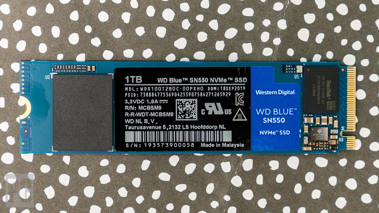 WD Blue SN550固态驱动器评测(1)