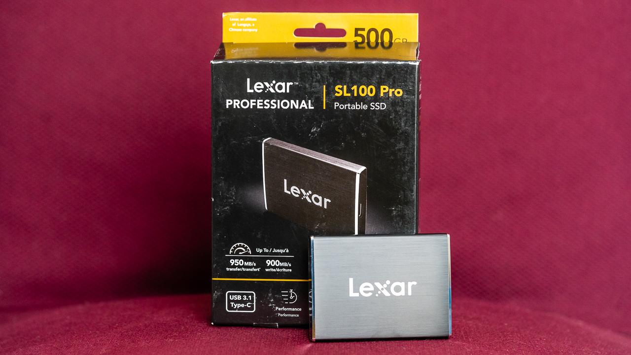 Lexar SL100 Pro外部固态驱动器评测(1)