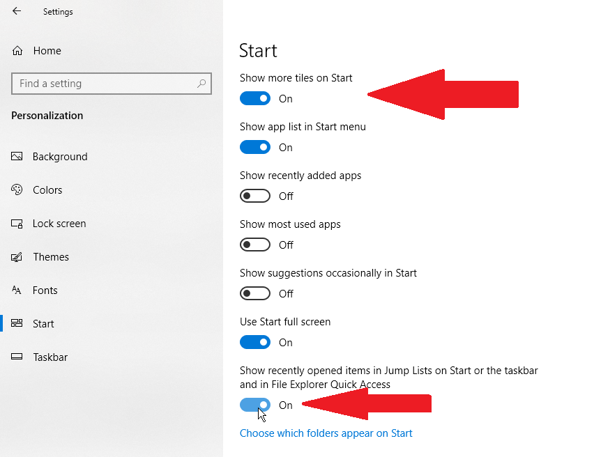 如何在Windows 10中使用和调整开始屏幕(7)
