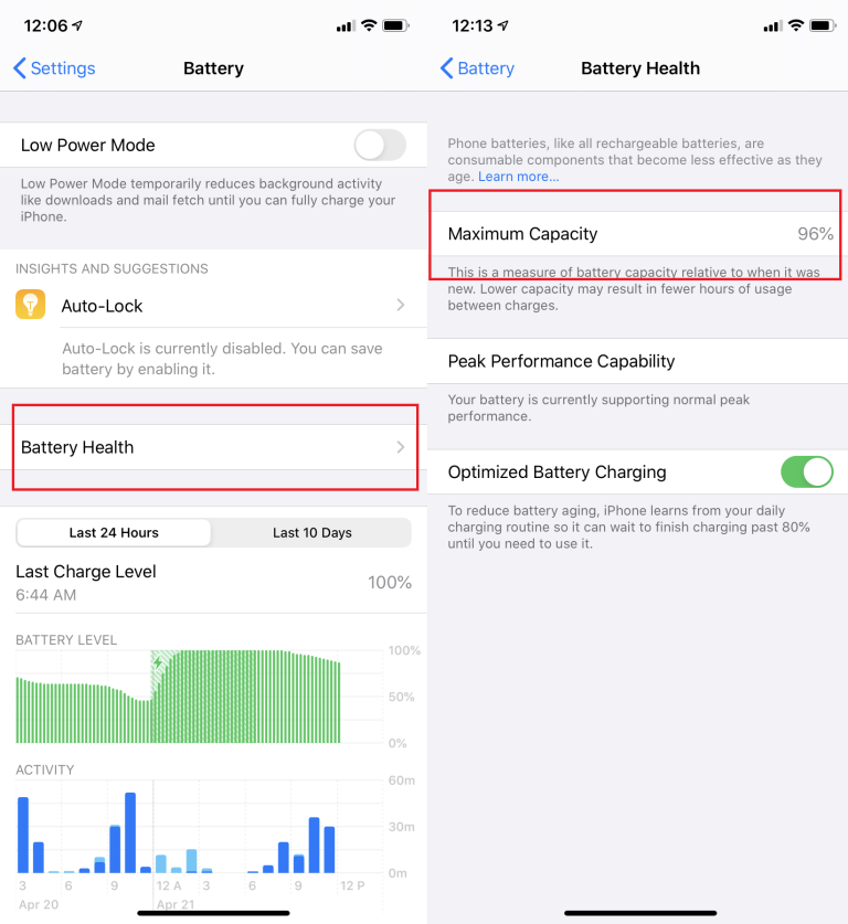 如何判断您是否需要新的iPhone电池(4)