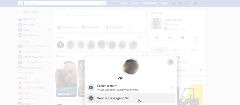 如何使用Facebook Messenger聊天室进行群组视频聊天(4)