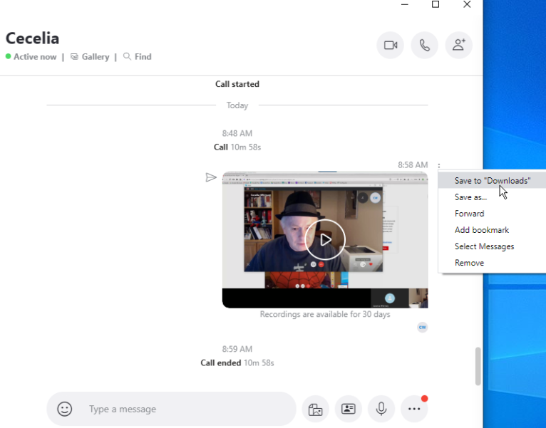 如何录制您的Skype通话(5)