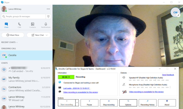 如何录制您的Skype通话(10)