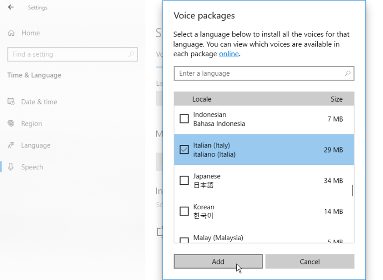 如何使用Windows 10的讲述人朗读屏幕(5)